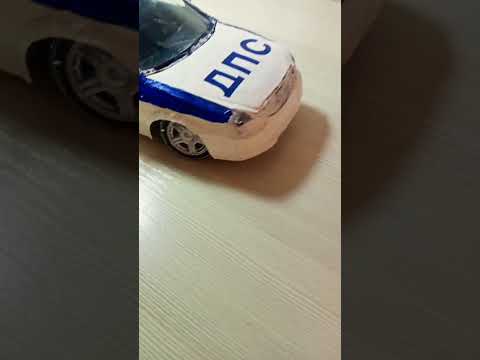 Приора покрашена #изкартона