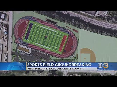 Ceremonial groundbreaking held at Kerr Field in William Penn School District