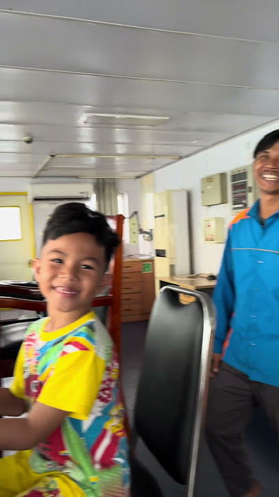 AMMAR BRINGS FERRY SHIP AS CAPTAIN!!
