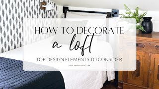 How to Decorate a Loft with Angled Ceilings | Decorate With Me!