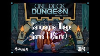One Deck Dungeon - Campagne Mage - Partie 1 - Grotte du Dragon #2/2