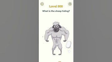 Dop2 level 308 what is the sheep hiding #youtubeshorts #maikling #gameplay #shortvideo #gaming#dop2