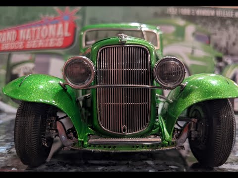 1/18 Scale 1932 Ford Deuce Coupe Unboxing (3 Window) Acme