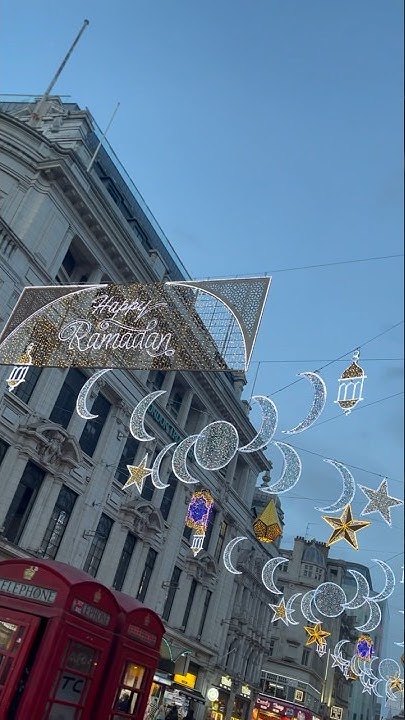 ramadan mubarak london lights ramadan mubarak london lights