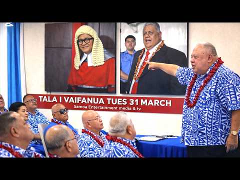 Tuesday 31 March Tala i Vaifanua - Leilua Ame Tanielu - Samoa Entertainment Tv