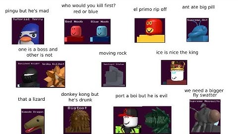 explain every boss in block tales in the worst way possible