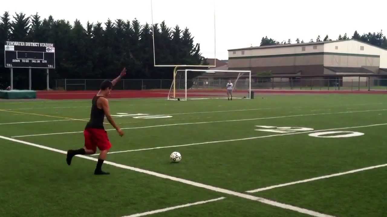 Free kick nutmeg on goal keeper!! xD YouTube