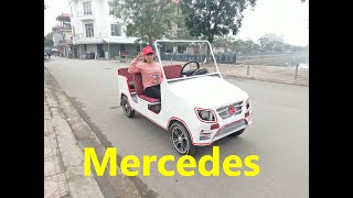 Upgrade mercedes style electric car