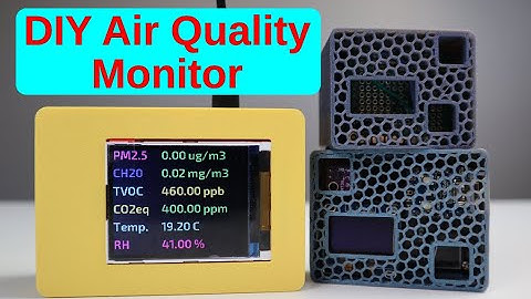 DIY Air Quality Monitor (final version)