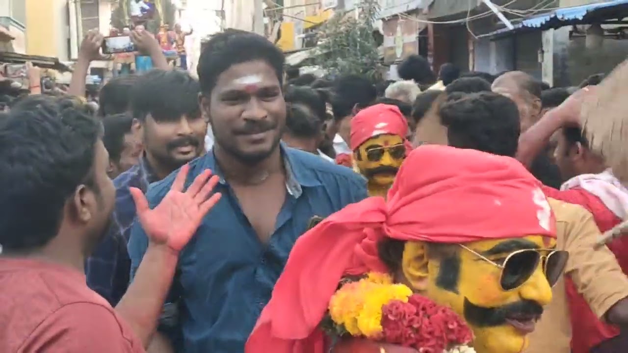 PARAMAKUDI வண்டி மகாளி வேஷம் திருவிழா