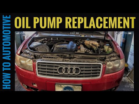 How to Replace the Oil Pump on an Audi A4 1.8 Turbo