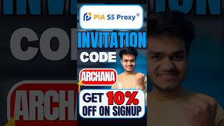 Piaproxy Invitation Code : (ARCHANA) Enjoy 10% Off On Signup | Piaproxy Referral Code
