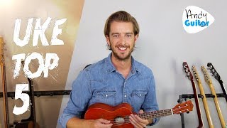 Top 5 Ukulele Songs - EASY CHORDS chords