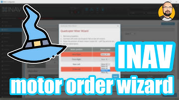 INAV motor order wizard instead of resource mapping