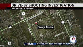 Man injured in drive-by shooting