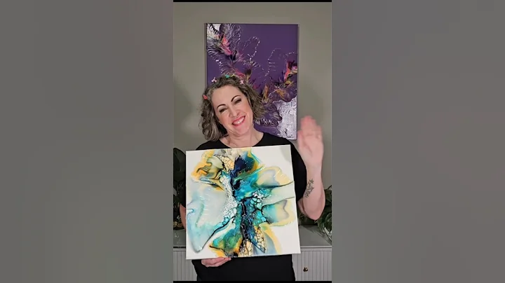 😍 Li'l K here, sharing my art everyday 'til it finds my people! 🎨 #lilkartistry #maine  #abstractart