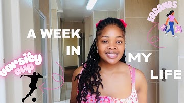 Uni Diaries: A week in my life | Varsity cup⚽️ | Lunar Eclipse 🌒| Auditing class 📚| Errands 🛍️
