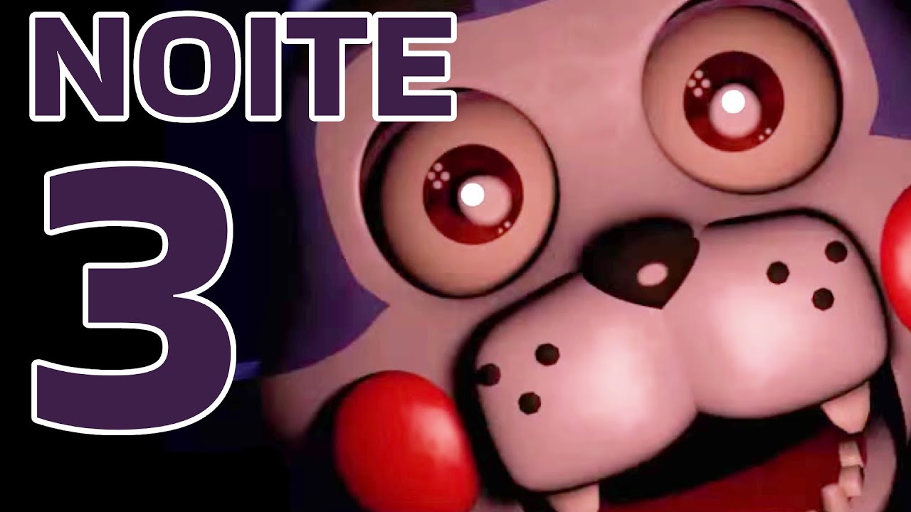 Mongo e Drongo em FNAF 2 - NOITE 3 - Five Nights at Freddy's 2