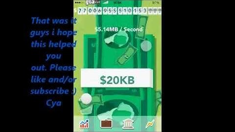 How To Hack Make It Rain (jailbroken device)