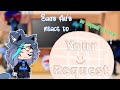 Sans Au's react to your request//part 5//gacha club