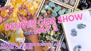 Denver Gem & Mineral Show Day 3 2023 | National Western Complex and Denver Coliseum