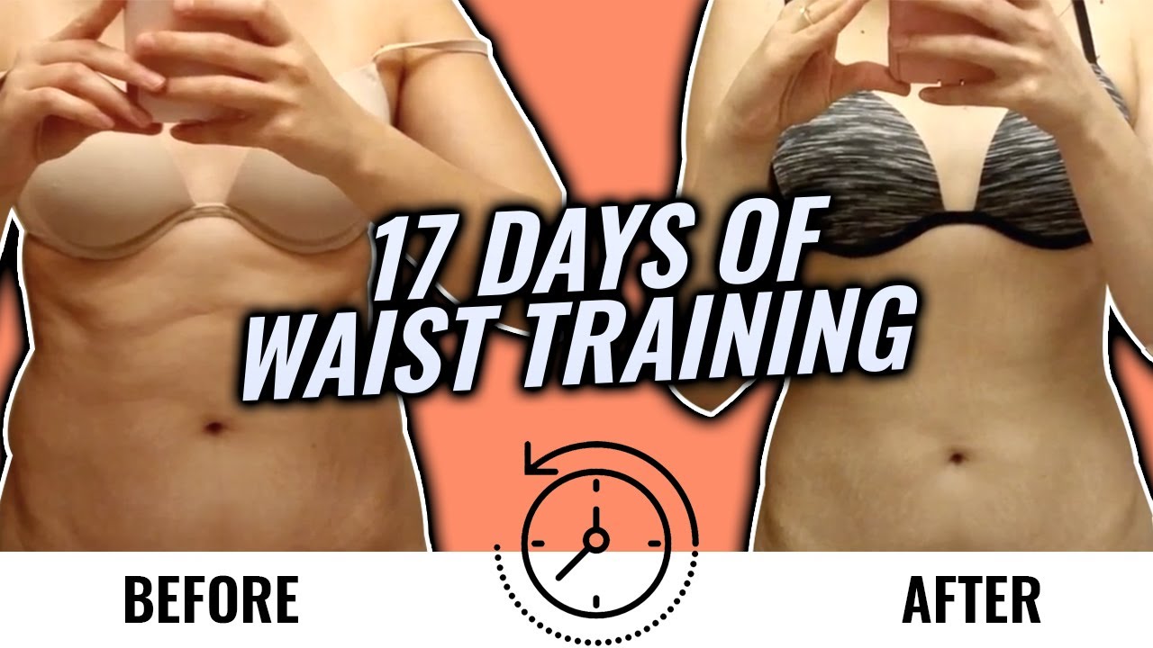 WAIST TRAINING WEEK #2 Vlog Plus My Results Before And After