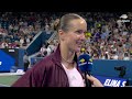 Elina Svitolina On-Court Interview | 2026 US Open Round 1
