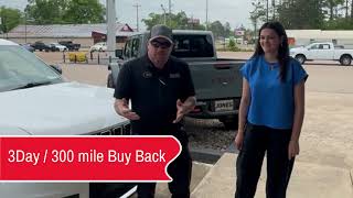 Love It or Return It: Jones Motor Company's 3-Day Buy Back Guarantee
