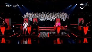 Las 200 voces de 'La Voz Chile', sorprendieron a los Coach con este hermoso homenaje ♥♥ Las 200 voces de 'La Voz Chile', sorprendieron a los Coach con este hermoso homenaje ♥♥