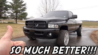 FIX YOUR SLOPPY Dodge Ram STEERING FOR GOOD!!!! HERE'S HOW!!!