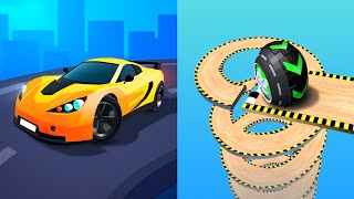 Race Master vs Rolling Ball Sky Escape – Ultimate Speed Challenge! screenshot 4