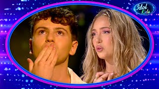 EL HOMENAJE de Víctor a su abuelo fallecido con «Desde el cielo» | Semifinal 01 | Idol Kids 2022