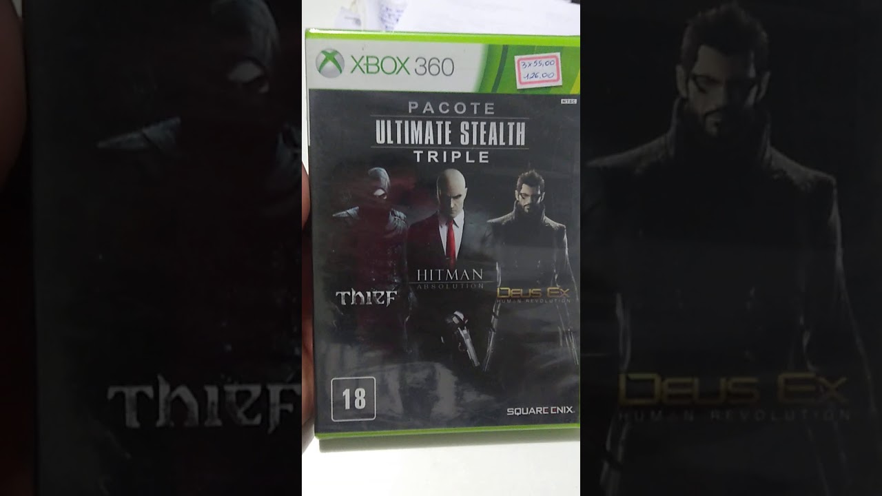Hitman Absolution, Deus Ex, Thief para Xbox 360