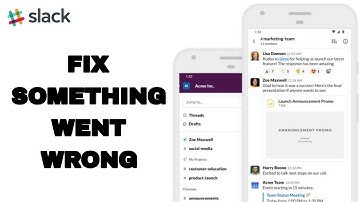 How To Fix And Solve Something Went Wrong On Slack App | Final Solutiont