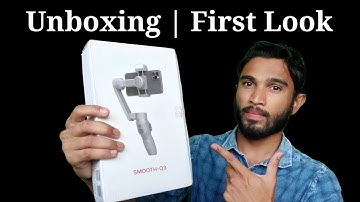 Zhiyun Smooth Q3 Unboxing 😍 | First look | Best Gimbal | #zhiyunsmoothq3 #gimbal #zhiyungimbal #yt