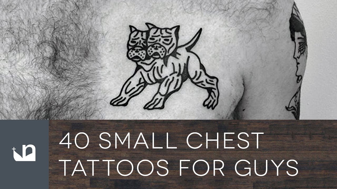 40 Small Chest Tattoos For Men - YouTube