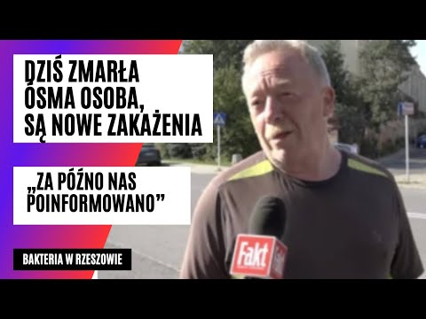 "Ktoś zawinił. I to bardzo!" Legionella w Rzeszowie. Co mówią mieszkańcy? | FAKT.PL