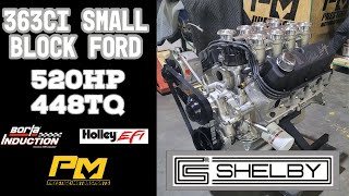 All Shelby All Aluminum Stack Injected 363 Stroker for CSX Cobra at Downforce Motorsports 520HP