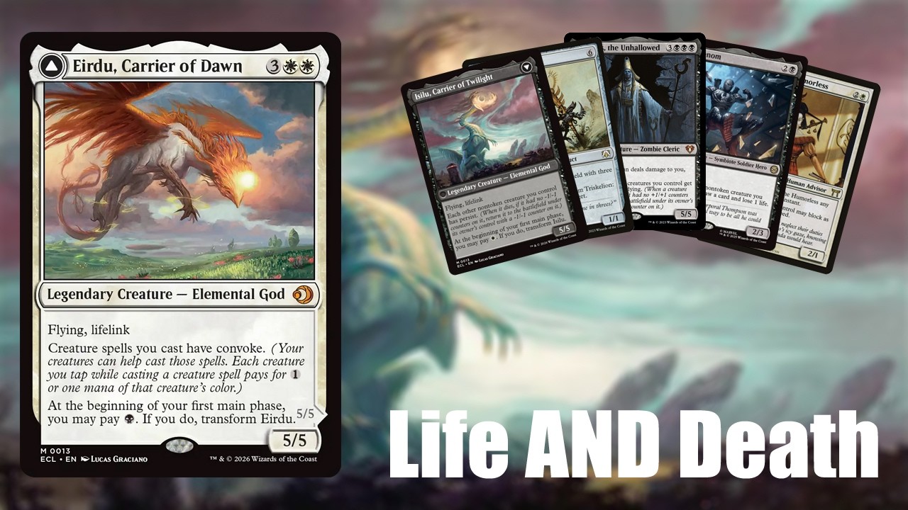 Eirdu Carrier of Dawn / Isilu Carrier of Twilight | Commander/Edh Deck Tech
