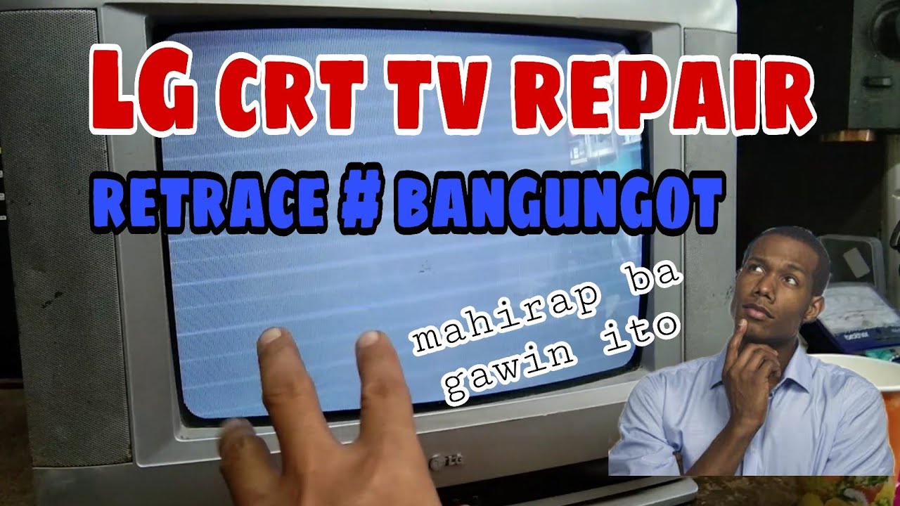 how to repair no display Lg tv YouTube