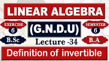 Invertible Operator / Prove that inverse of an invertible operator is unique