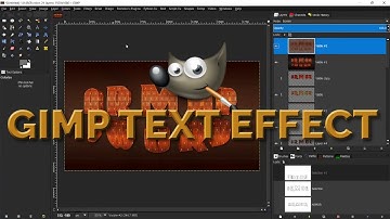 Gimp Armor & Sword Text Effect