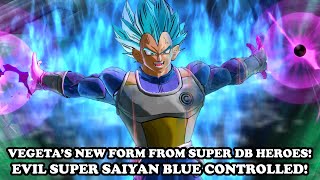 New Official Vegeta Evil Ssj Blue Form Super Db Heroes Big Bang Mission Dragon Ball Xenoverse 2