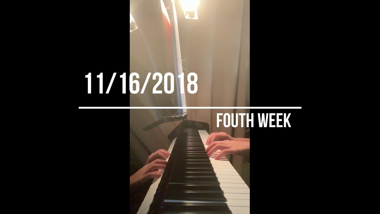 Piano Learning Process