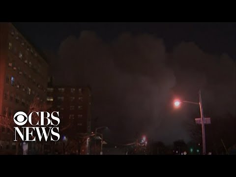 Massive fire breaks out at New Jersey chemical factory