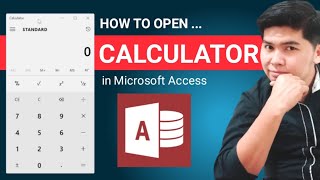 How to Open Window's Calculator in Microsoft Access. screenshot 5