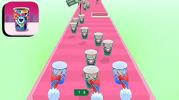 Coffee Stack ​- All Levels Gameplay Android,ios (Levels 340-342)