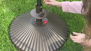 What to Know! Abba Patio Umbrella Flower Base