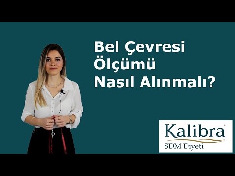 Video: Bel Çevresi Nasıl Ölçülür: 8 Adım (Resimlerle)