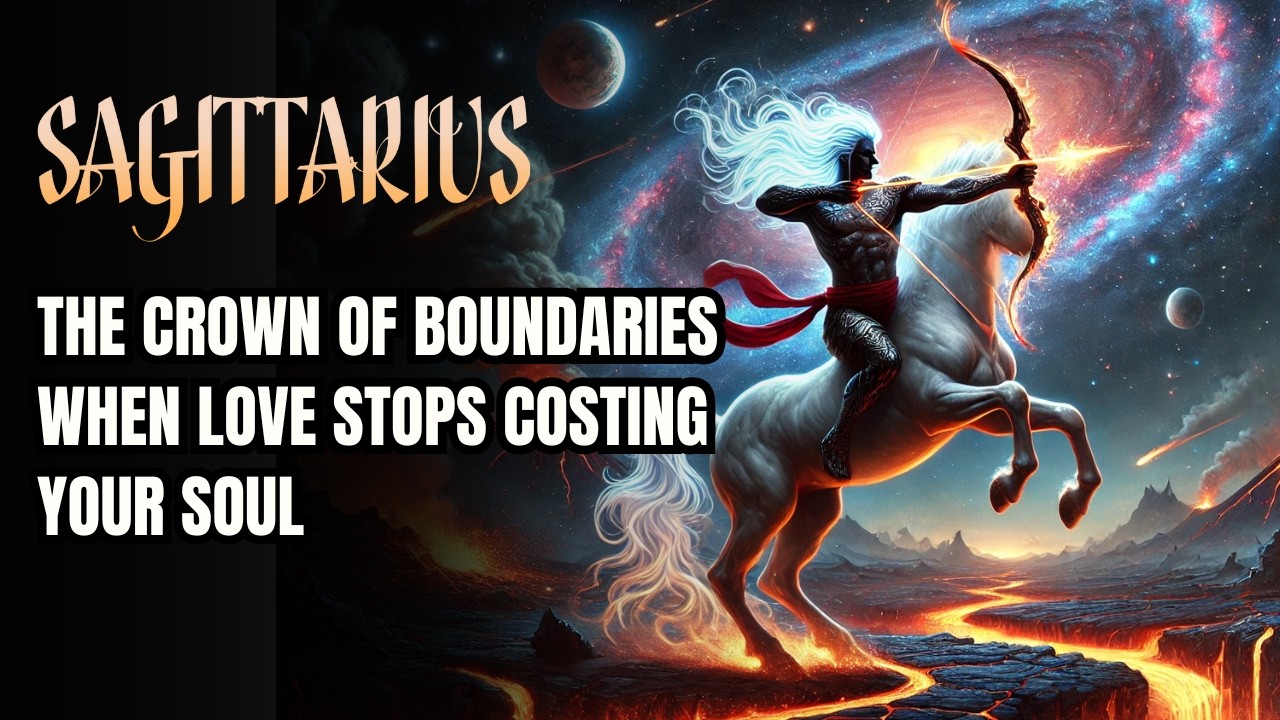 Sagittarius – The Crown of Boundaries: When Love Stops Costing Your Soul Sagittarius – The Crown of Boundaries: When Love Stops Costing Your Soul